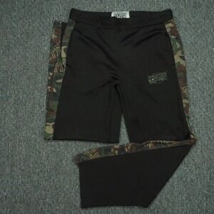 MMA Elite Pants Mens Extra Large‎ Black Camo Sweatpants Training Active XL